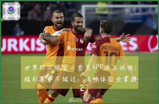 世界杯买球官方首页APP版本说明：精彩赛事不错过，流畅体验全掌握