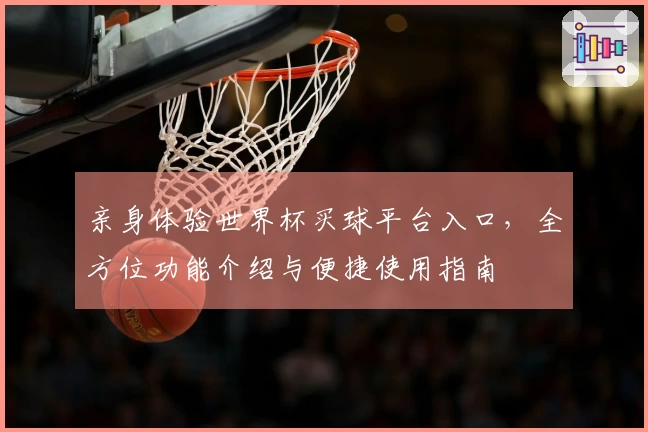 亲身体验世界杯买球平台入口，全方位功能介绍与便捷使用指南